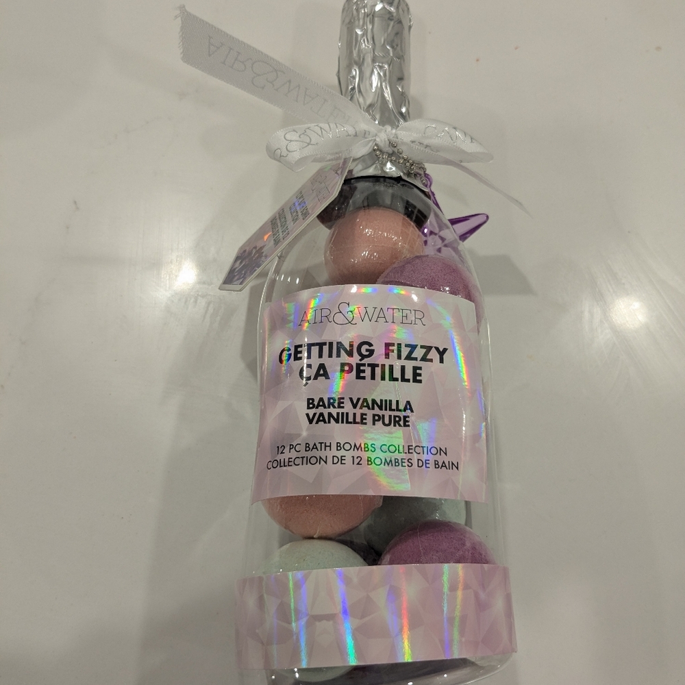 Bare Vanilla Bath Bombs - Pink and Purple